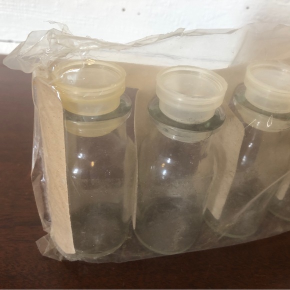 Lot of 6 Vintage Spice Apothecary Jars Bottles Made in Taiwan New in Package - Picture 5 of 14